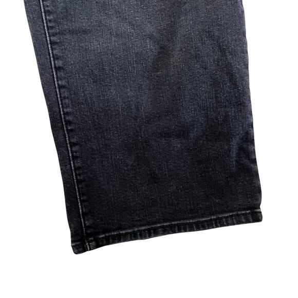 Talbots Black High Rise Straight Crop Jeans Plus Sz 16 - Picture 3 of 10